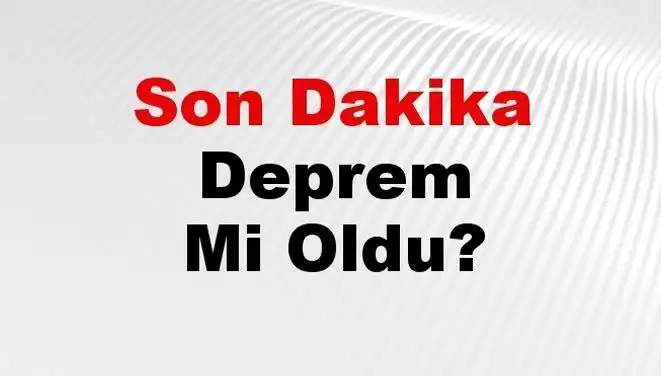Bursa'da Deprem! Son Dakika Gelişmeleri ve Detaylar Burada