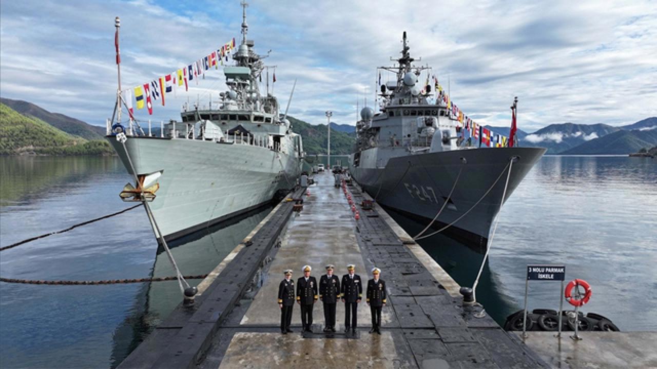 NATO Daimi Deniz Görev Grubu2 Komutası Türkiye'de