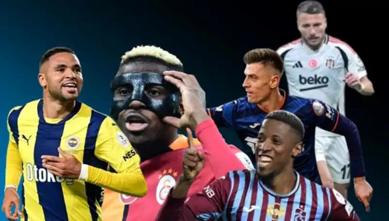 Süper Lig Gol Krallığı Kapışması: Osimhen, Banza ve En-Nesyri’nin Hedefleri