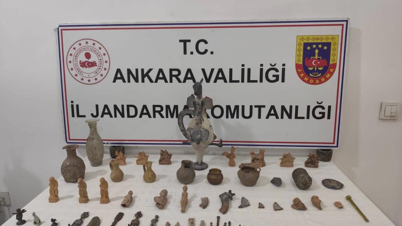 Başkentte Tarihi Eser Operasyonu Sonuç Verdi: 69 Obje Ele Geçirildi