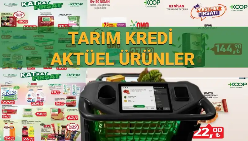 Tarım Kredi Marketleri'nde Nisan İndirimleri: En Uygun Fiyatlı Ürünler Burada!
