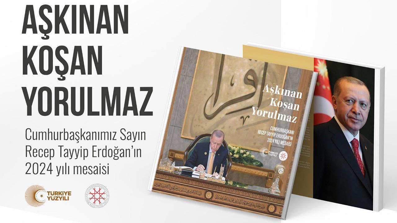 Cumhurbaşkanı Erdoğan'ın Hizmetleri Aşkınan Koşan Yorulmaz Kitabında Yer Aldı
