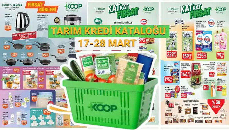 Tarım Kredi Kooperatif Marketleri’nde Mart İndirimleri: Kaçırılmaması Gereken Fırsatlar!